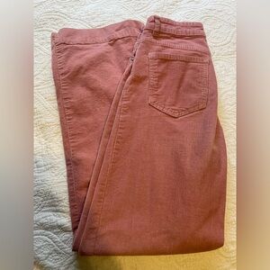 Women’s high rise pink jeans